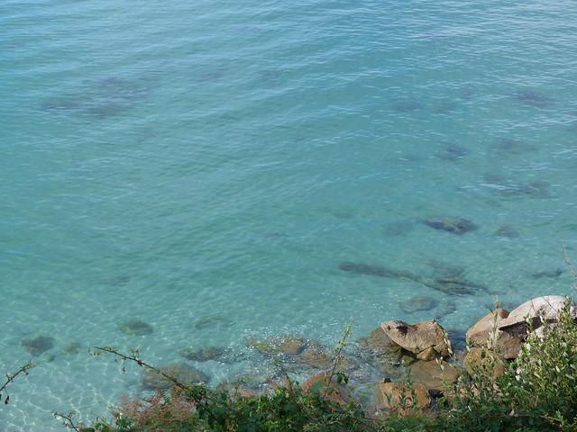 Agua cristalina en Islas Cíes